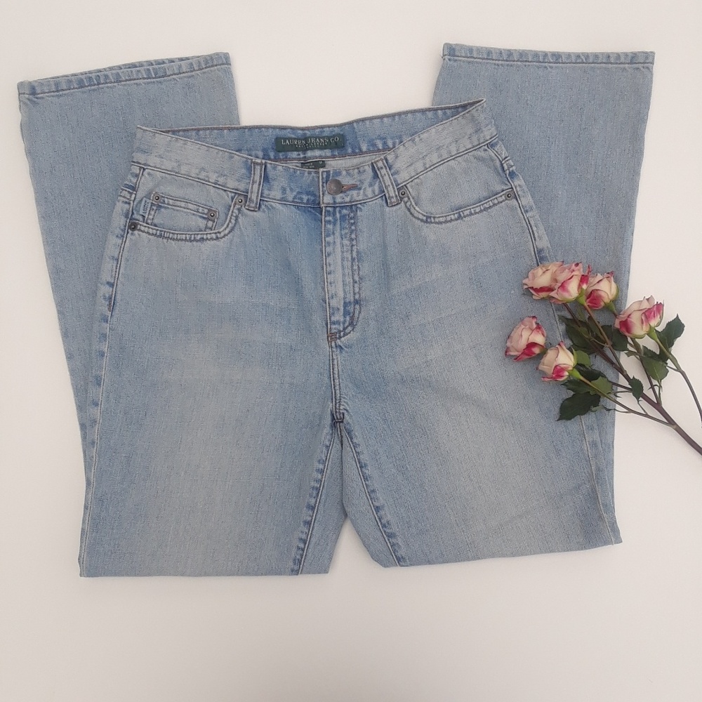 Lauren Jeans Co. High Rise Light Jeans
